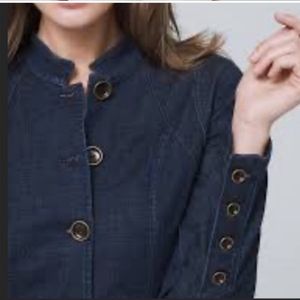 White House Black Market denim jacket